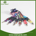 New custom heat transfer printing polyester lanyards for music festival